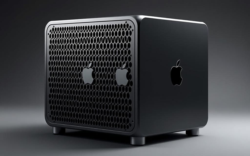 Generate an image of a Mac Pro with M4 chip Generate an image of a Mac Pro with M4 chip